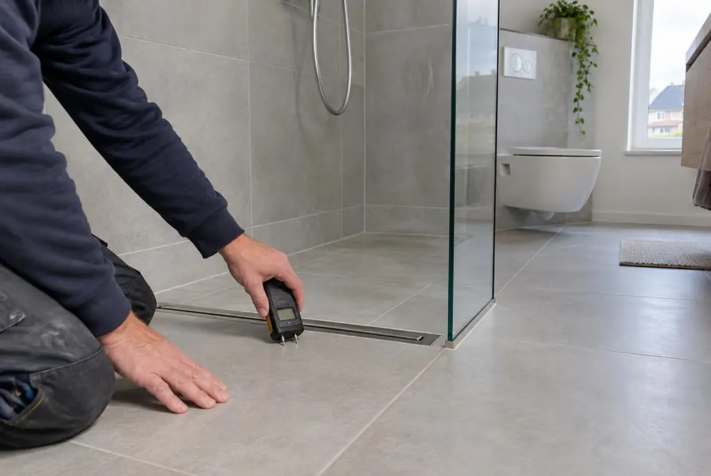 Lekdetectie Hoevelaken – badkamer in een nieuwbouwwoning