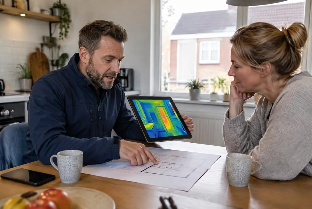 Lekdetectie Hoevelaken – bevindingen bespreken aan de keukentafel